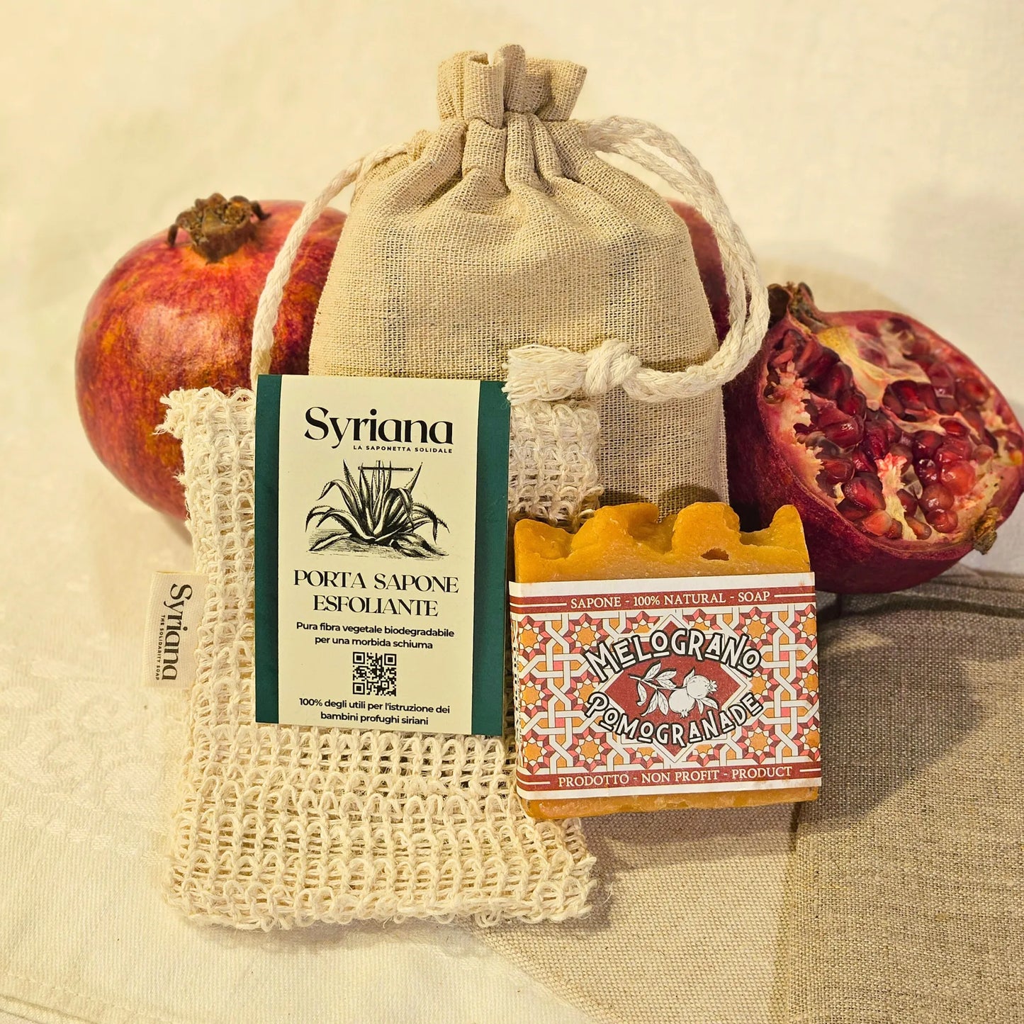 Savon artisanal à l’huile de pépins de grenade – Création artisanale | Le sens des choses – Boutique de bougies parfumées végétales et objets décoratifs écoresponsables