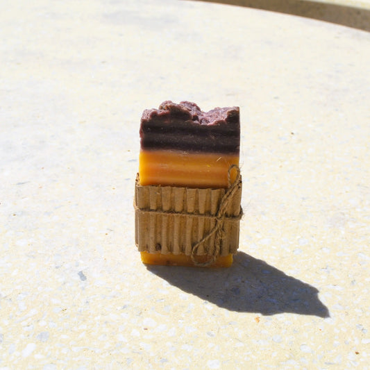 Savon artisanal au soufre purifiant – Création artisanale | Le sens des choses – Boutique de bougies parfumées végétales, décorations et savons