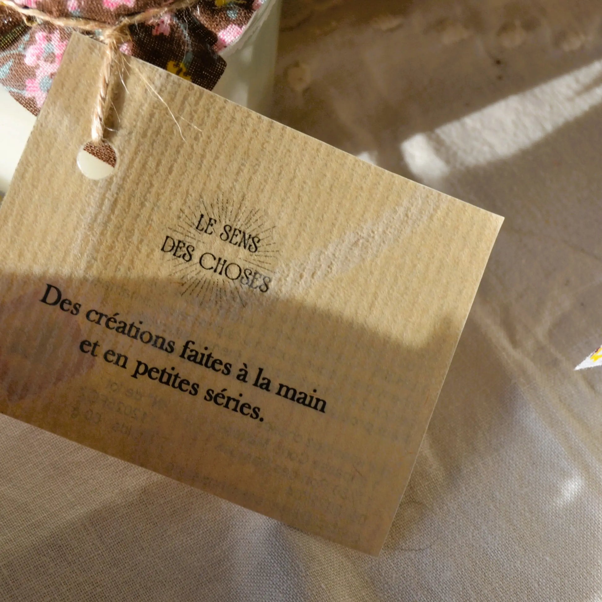 Mini-bougie artisanale et unique : le hasard fait bien les choses ! – Création artisanale | Le sens des choses – Boutique de bougies parfumées végétales et objets décoratifs écoresponsables