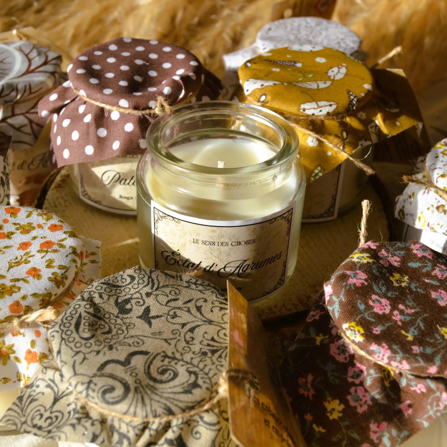 Mini-bougie artisanale et unique : le hasard fait bien les choses ! – Création artisanale | Le sens des choses – Boutique de bougies parfumées végétales et objets décoratifs écoresponsables