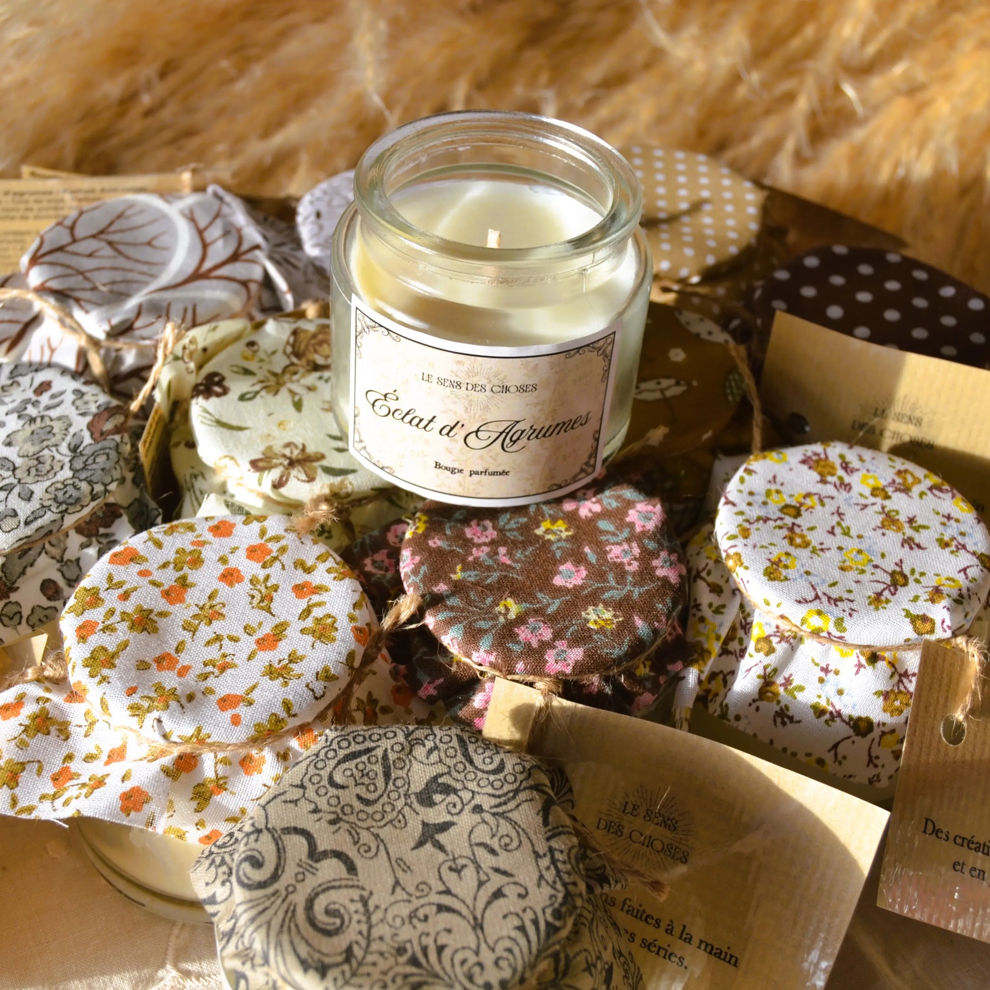 Mini-bougie artisanale et unique : le hasard fait bien les choses ! – Création artisanale | Le sens des choses – Boutique de bougies parfumées végétales et objets décoratifs écoresponsables