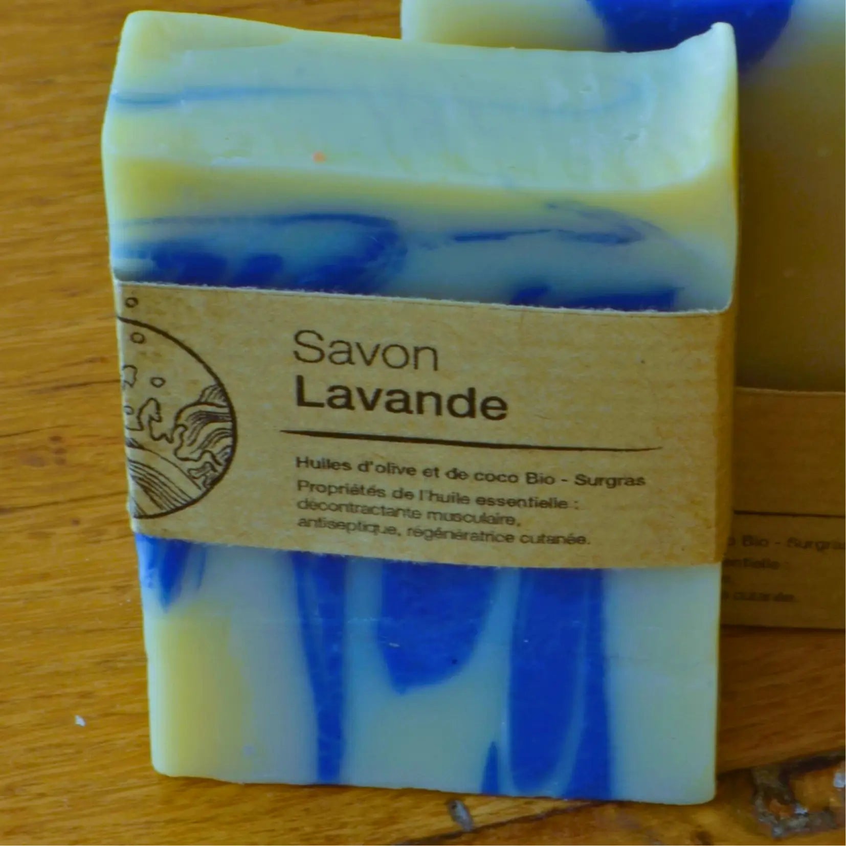 Savon artisanal surgras à la lavande – Création artisanale | Le sens des choses – Boutique de bougies parfumées végétales et objets décoratifs écoresponsables