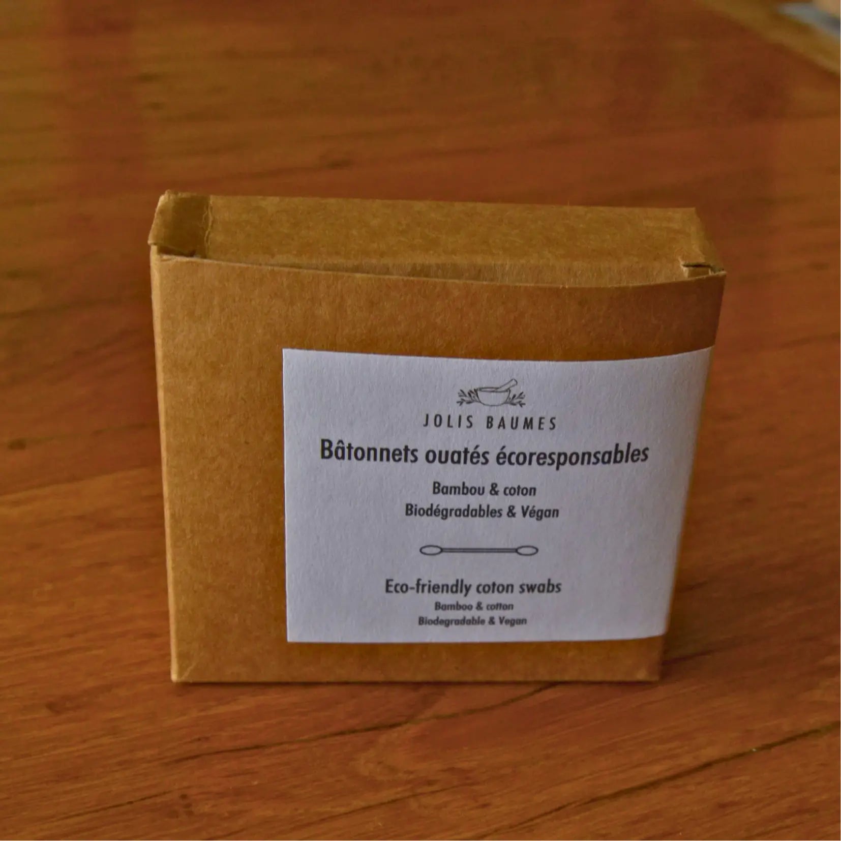 Bâtonnets ouatés écologiques en bambou et coton bio – Création artisanale | Le sens des choses – Boutique de bougies parfumées végétales et objets décoratifs écoresponsables