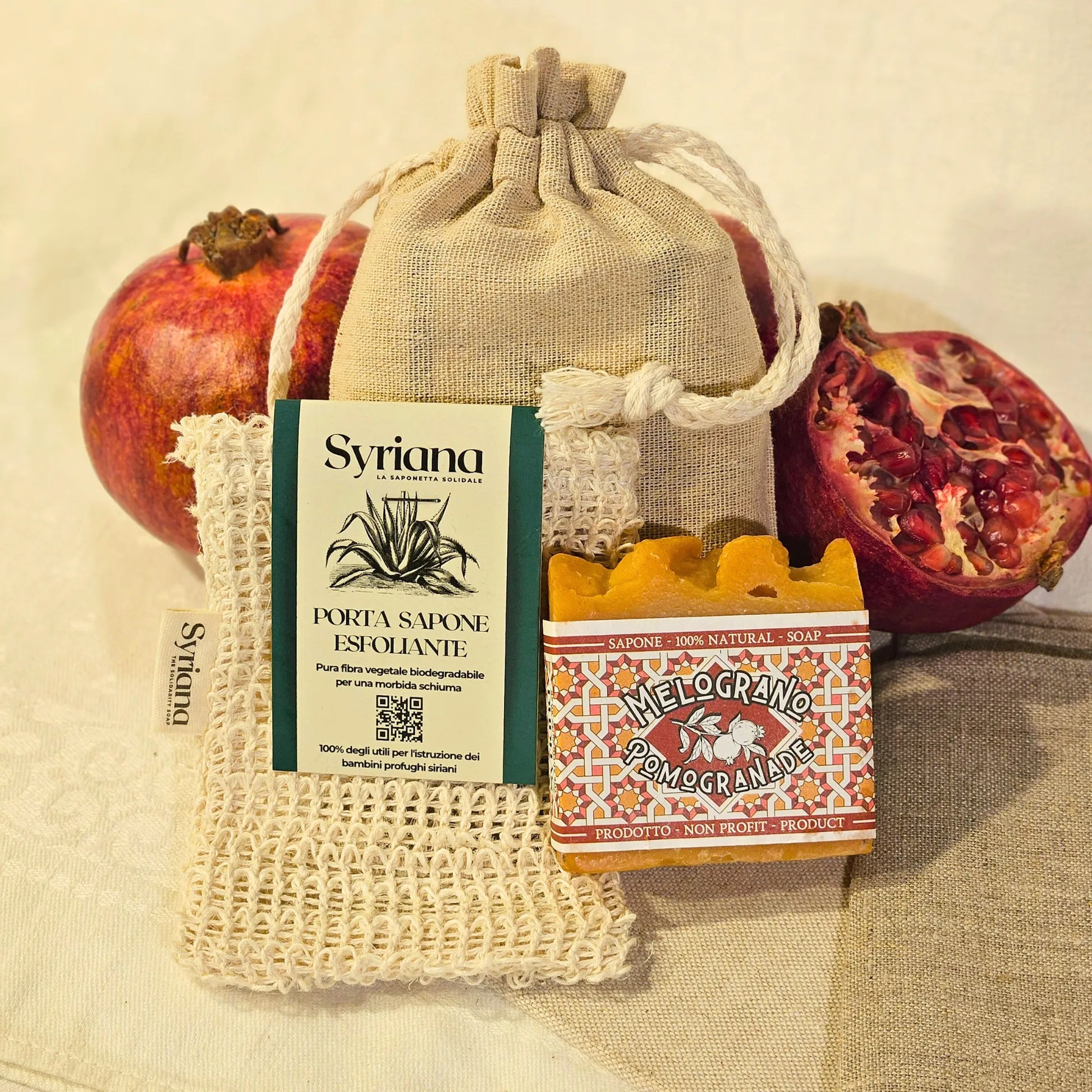 Savon artisanal à l’huile de pépins de grenade – Création artisanale | Le sens des choses – Boutique de bougies parfumées végétales et objets décoratifs écoresponsables