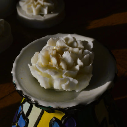 Fondant parfumé au parfum floral — Œillet – Création artisanale | Le sens des choses – Boutique de bougies parfumées végétales et objets décoratifs écoresponsables