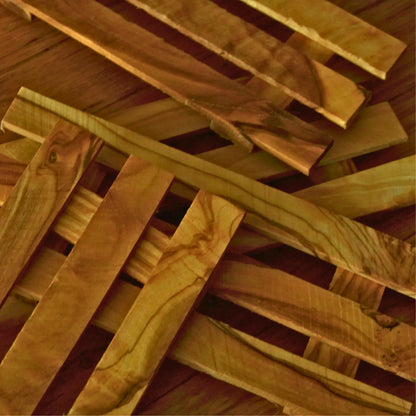 Porte-savon palette en bois d’olivier artisanal – Création artisanale | Le sens des choses – Boutique de bougies parfumées végétales et objets décoratifs écoresponsables