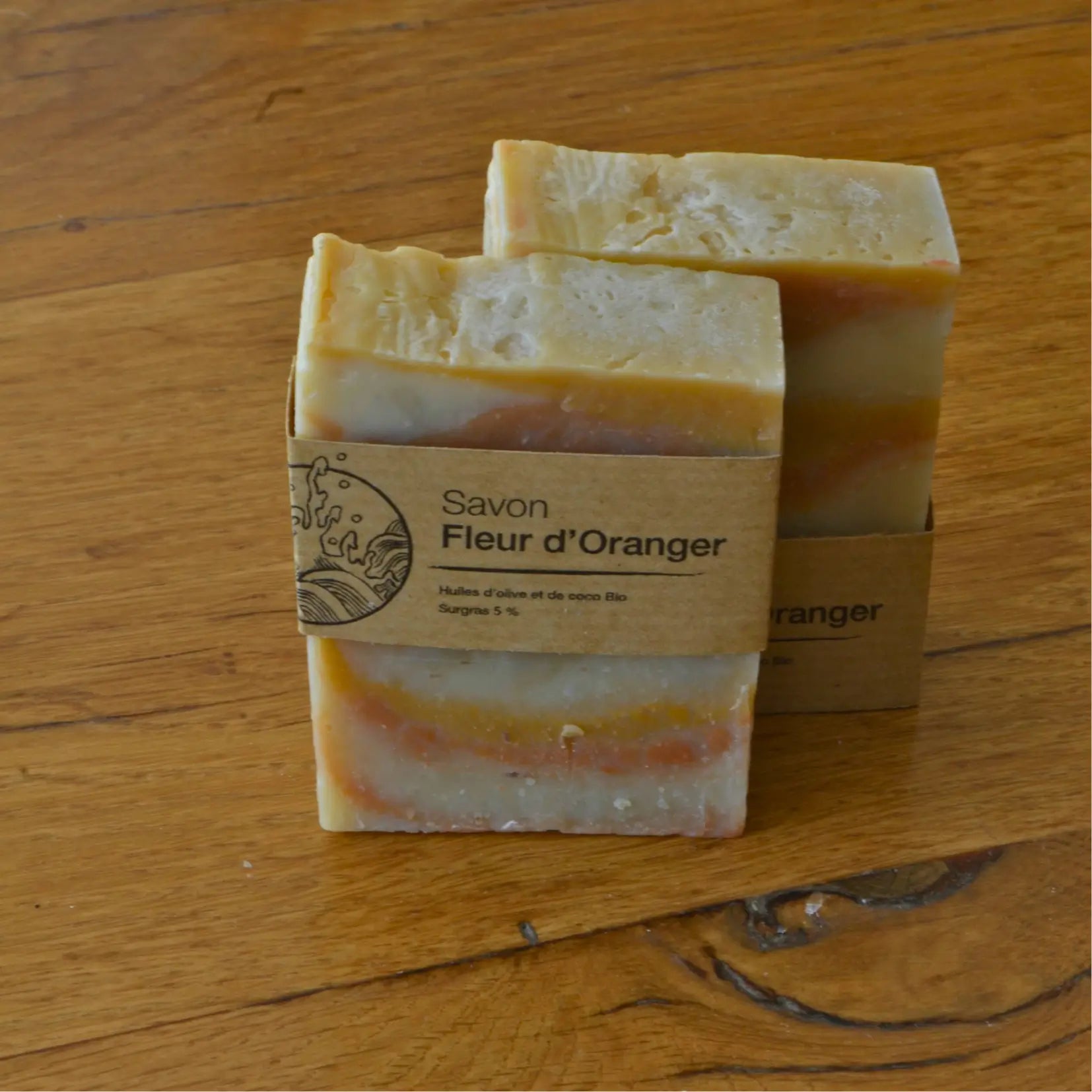 Savon artisanal surgras à la fleur d’oranger – Création artisanale | Le sens des choses – Boutique de bougies parfumées végétales et objets décoratifs écoresponsables